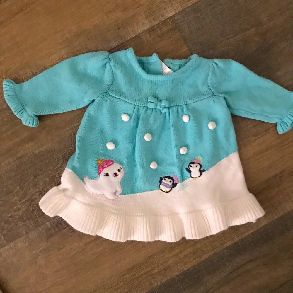 Vintage Baby Gymboree Sweater Dress